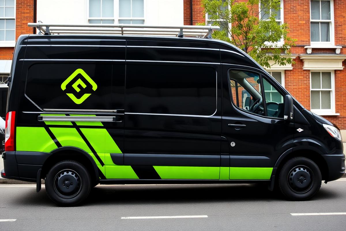 Abacus Scaffolding company van